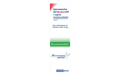 Neusspray HTP Xylometazoline menthol HCl 1,0 mg/ml