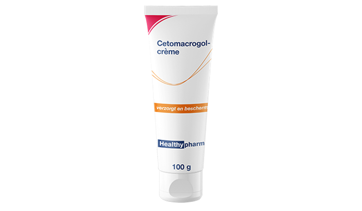Cetomacrogolcrème van Healthypharm Healthypharm Cetomacrogolcrème beschermt de huid tegen uitdrogen
