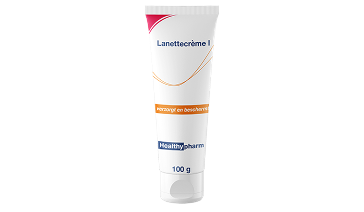 Healthypharm Lanettecrème Lanettecrème van Healthypharm beschermt de huid tegen uitdrogen