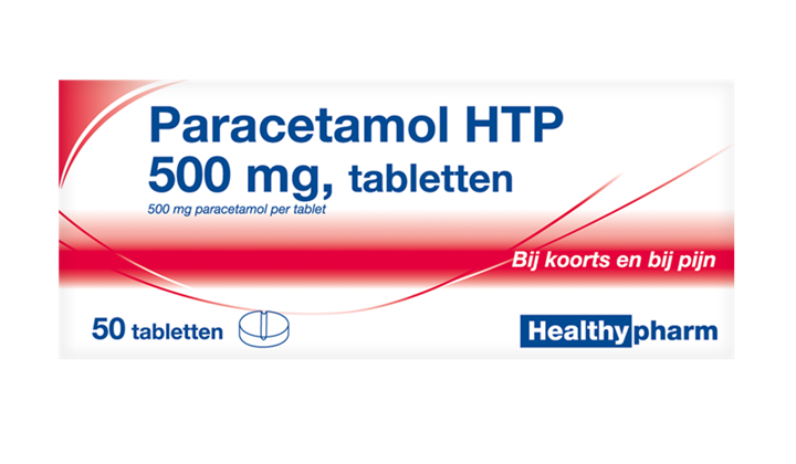 Healthypharm Paracetamol Paracetamol tabletten bij koorts en pijn