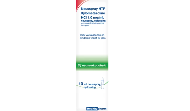 Healthypharm neusspray Xylometazoline Neusspray Xylometazoline bij neusverkoudheid