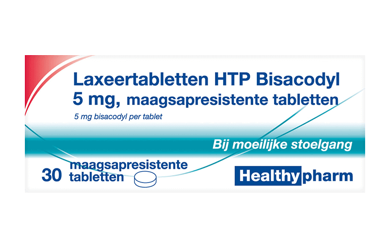 Laxeertabletten HTP Bisacodyl 5 mg