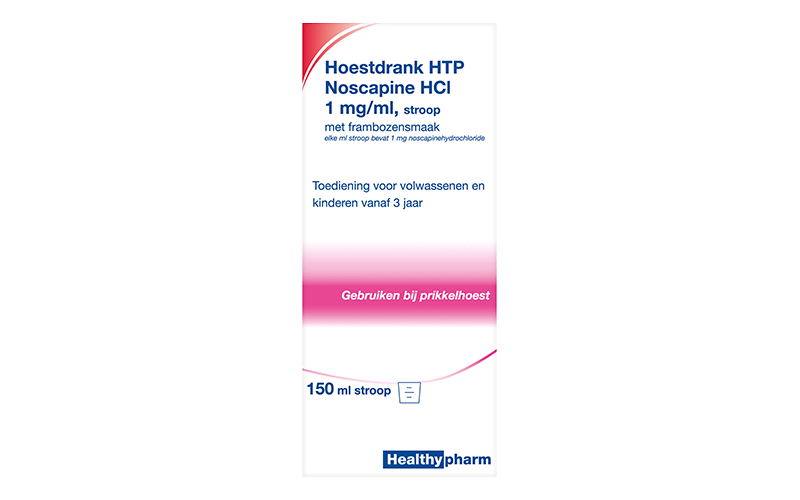 Hoestdrank HTP Noscapine HCl 1 mg/ml