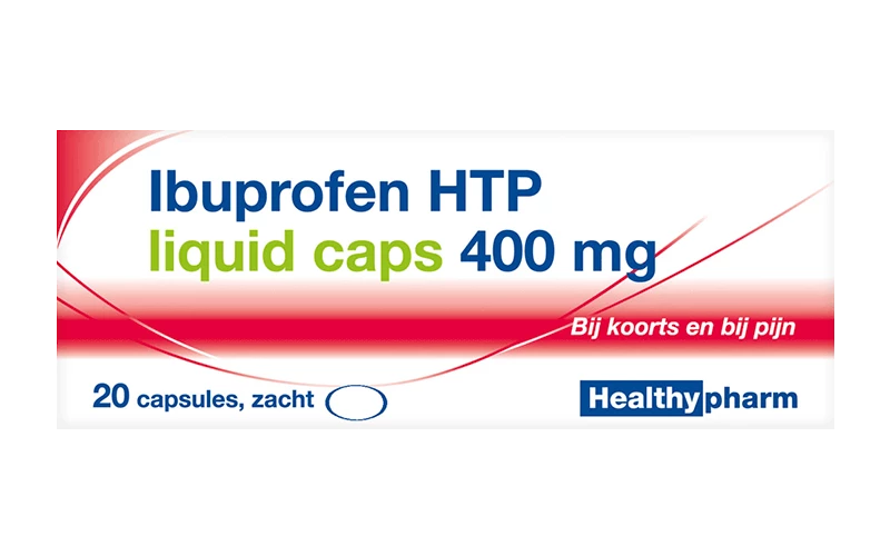 Ibuprofen HTP liquid caps 400 mg