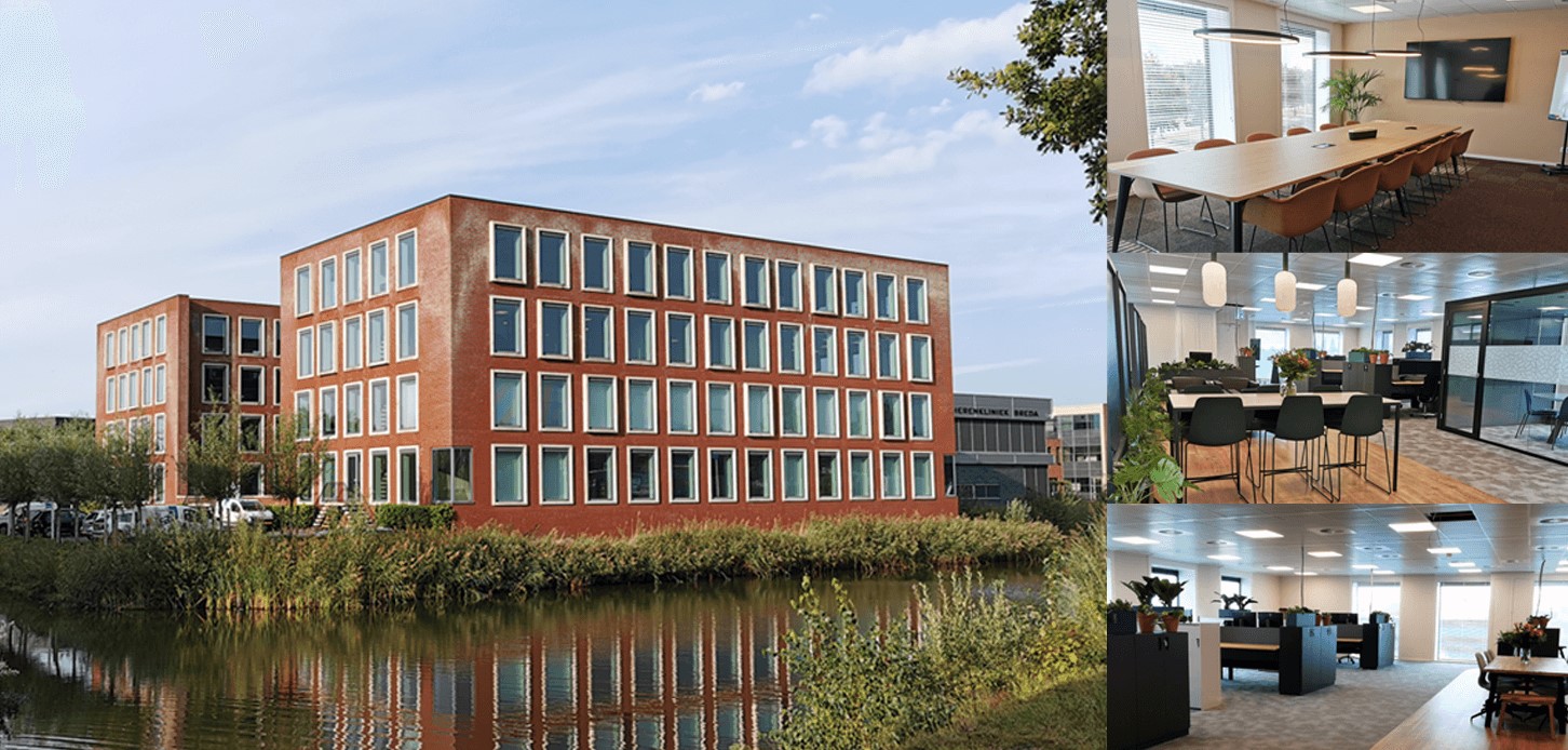 Healthypharm is onderdeel van Centrafarm gevestigd in dit pand in Breda