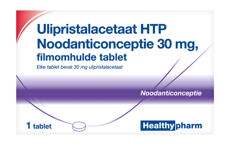 Ulipristalacetaat HTP Noodanticonceptie 30 mg